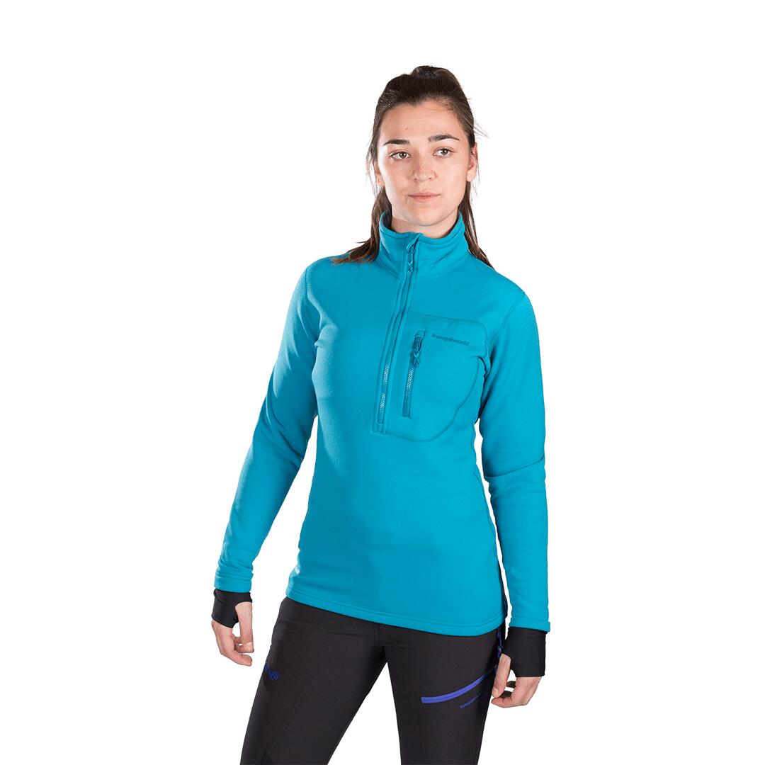 Jersey para Mujer Trangoworld Trx2 stretch wm pro Azul/Negro 2/4
