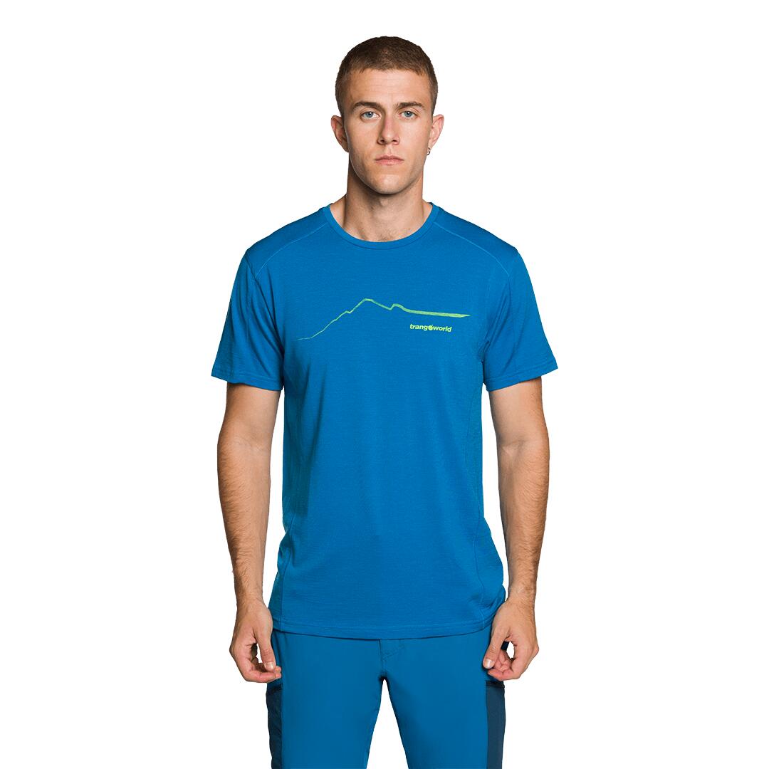 Camiseta para Hombre Trangoworld Serneus Azul 2/5