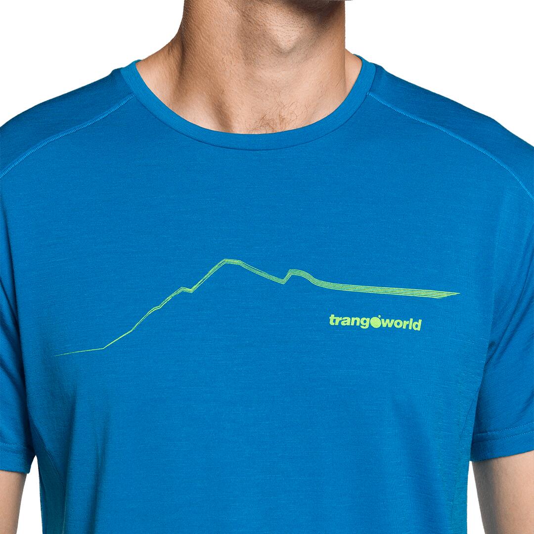 Camiseta para Hombre Trangoworld Serneus Azul 4/5