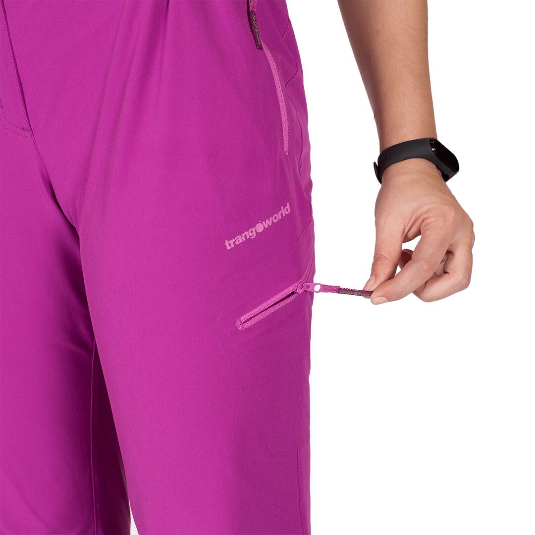 Pantalón para Mujer Trangoworld Wifa dn Morado protección UV+30 4/6