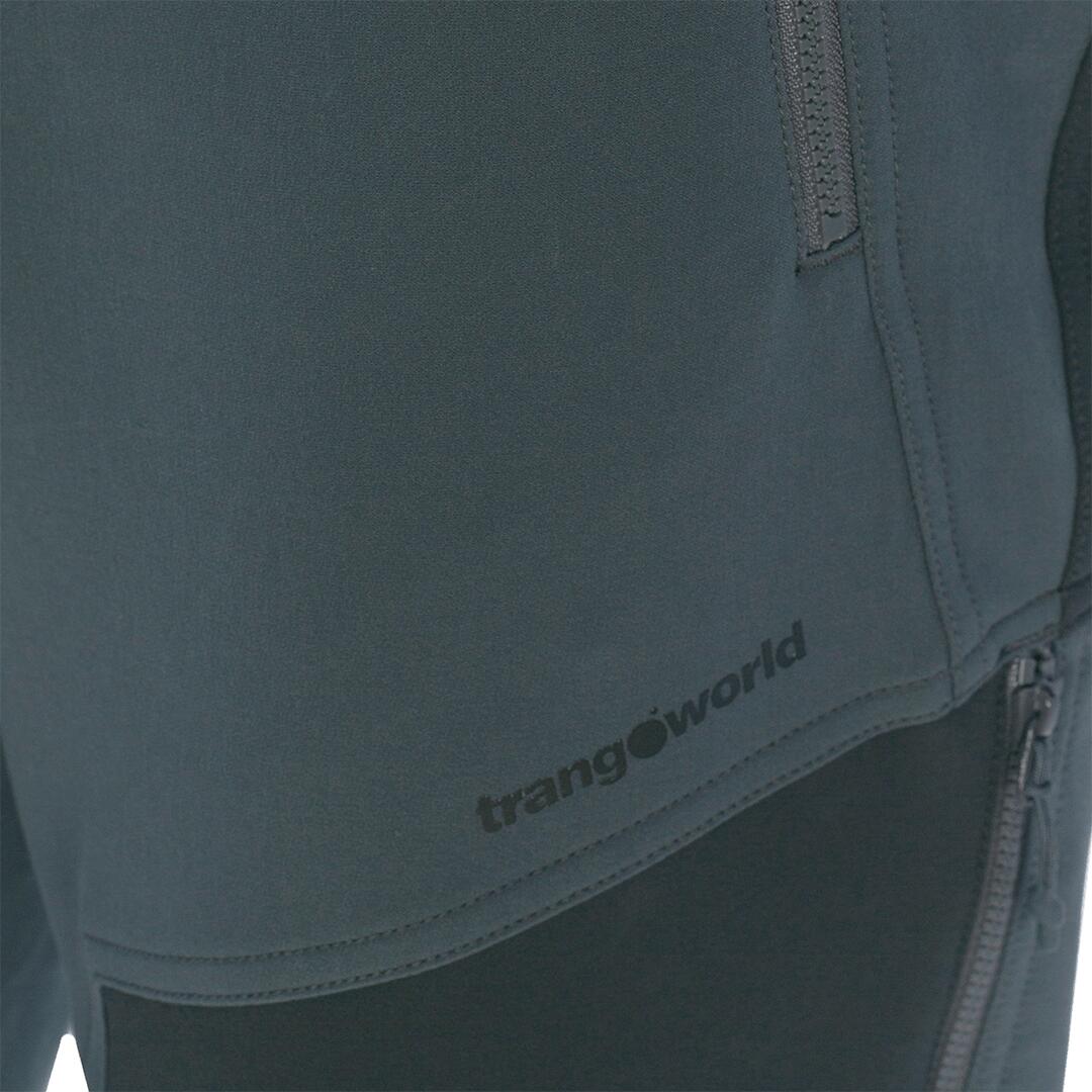 Pantalón para Hombre Trangoworld Mourelle kb Gris/Negro 2/2