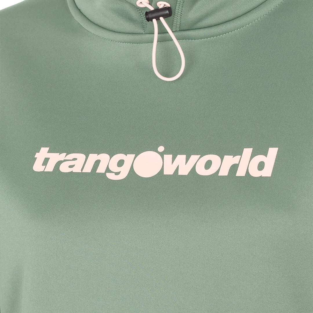 Sudadera para Mujer Trangoworld Poppi Verde/Rosa 2/6