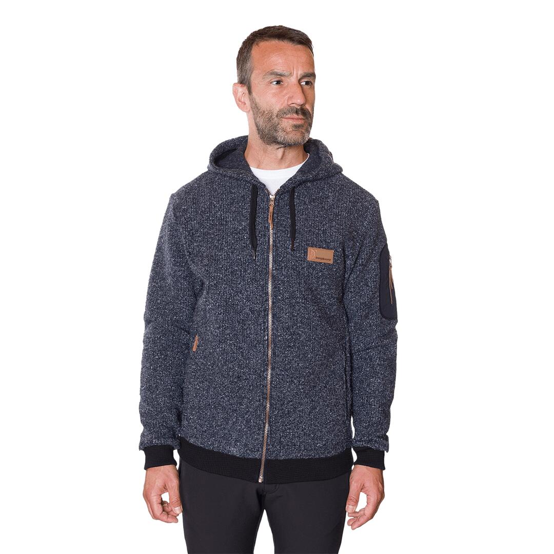 Forro polar para Hombre Trangoworld Tindaya Azul/Gris 2/6