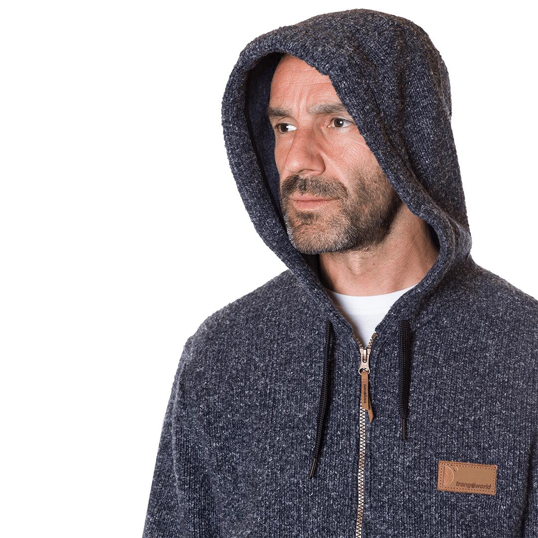 Forro polar para Hombre Trangoworld Tindaya Azul/Gris 6/6