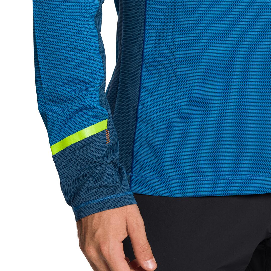 Camiseta manga larga para Hombre Trangoworld Rimont Azul/Azul 5/5