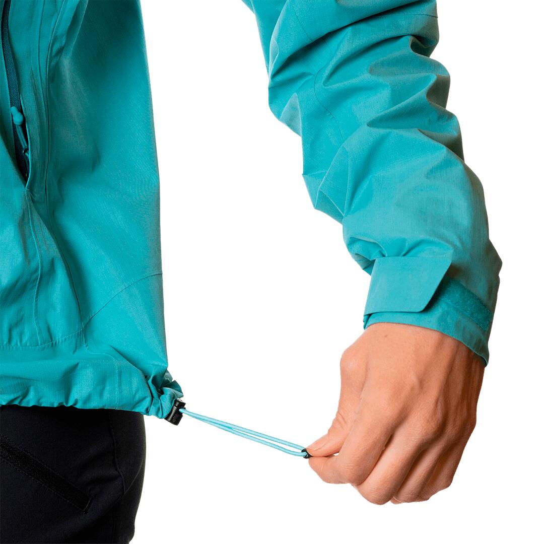 Chaqueta para Mujer Trangoworld Kanchenjunga Azul/Gris Impermeable Transpirable 5/5