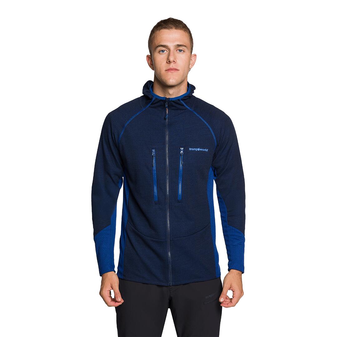 Forro polar para Hombre Trangoworld Lucens Azul 2/5