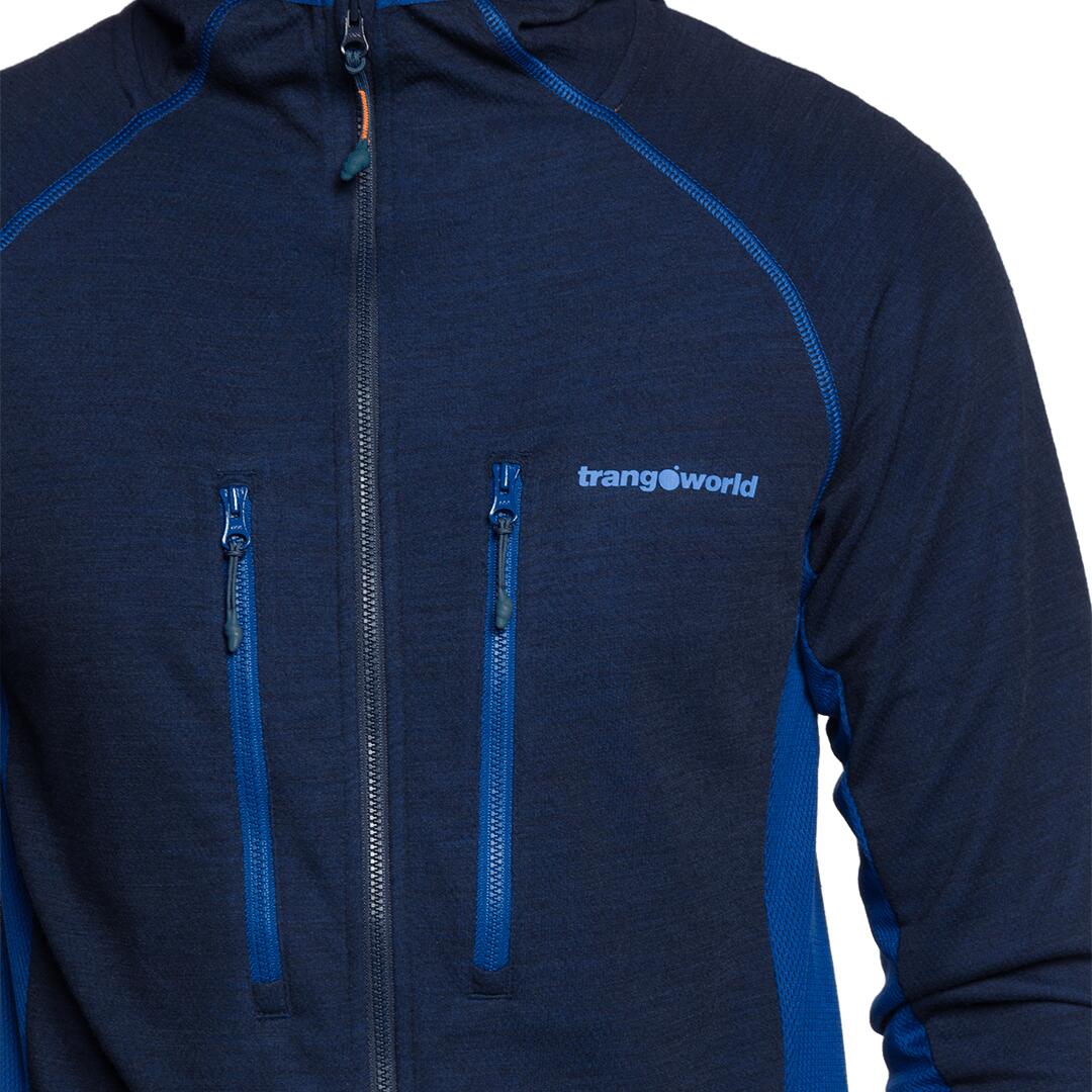 Forro polar para Hombre Trangoworld Lucens Azul 5/5