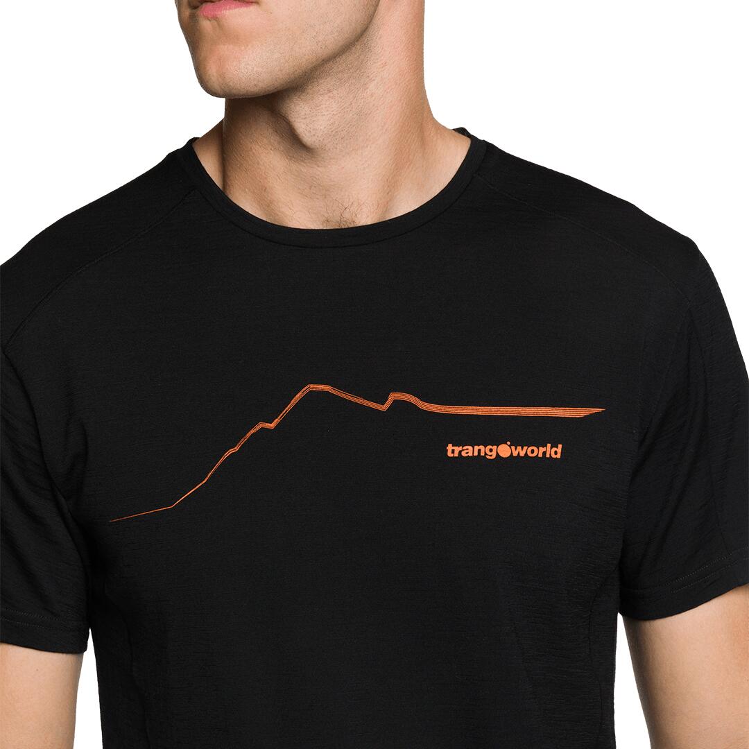 Camiseta para Hombre Trangoworld Serneus Negro 4/4