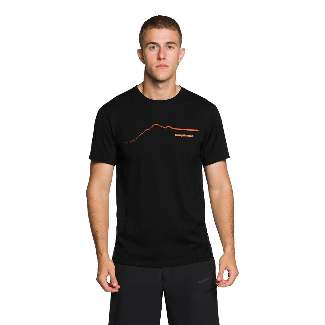 Camiseta para Hombre Trangoworld Serneus Negro 2/4