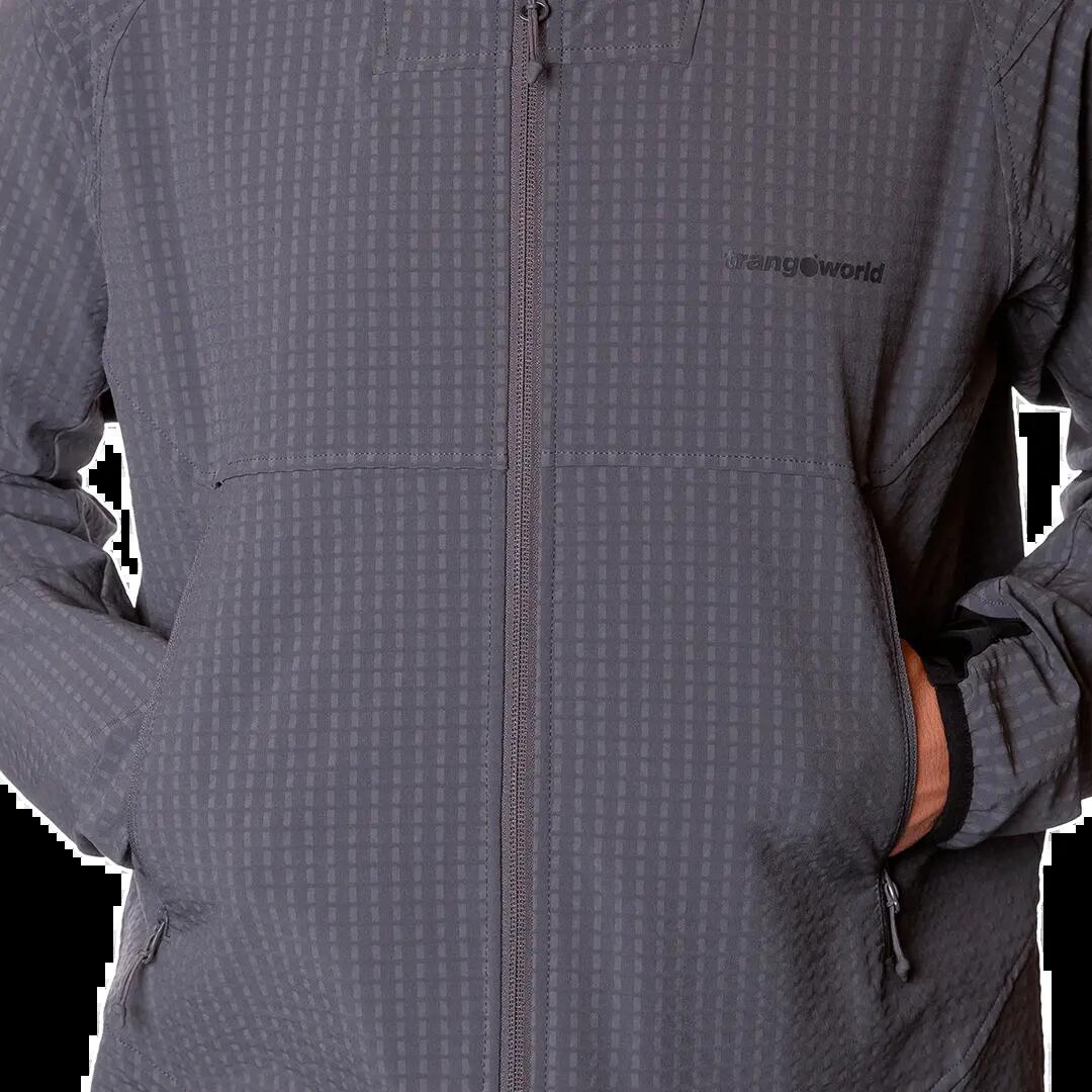 Softshell para Hombre Trangoworld Chamar Gris/Negro 5/7