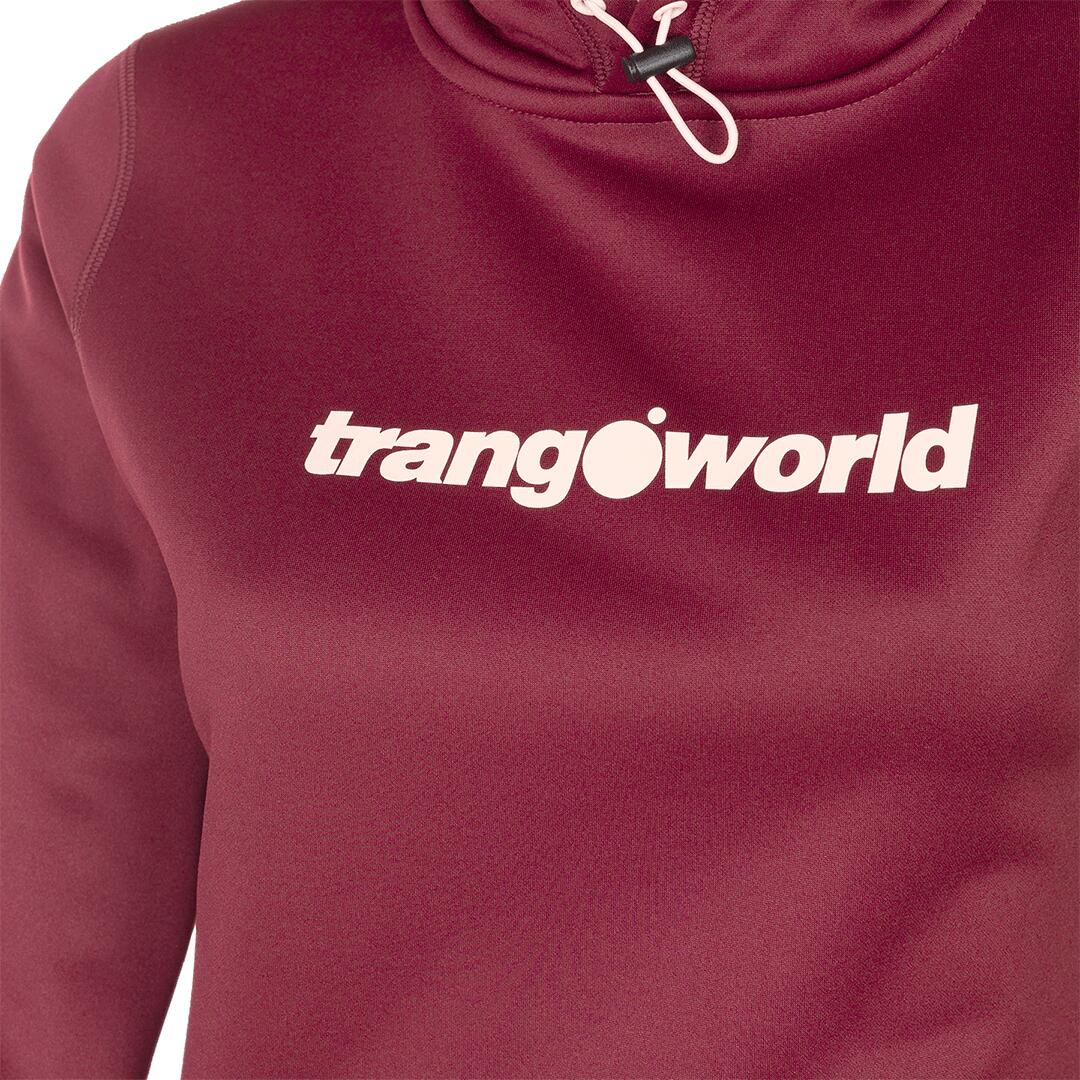 Sudadera para Mujer Trangoworld Poppi Marrón/Rosa 2/6