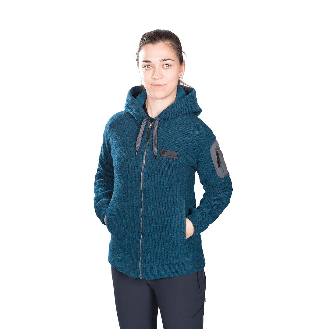 Forro polar para Mujer Trangoworld Gower Azul/Gris 2/5