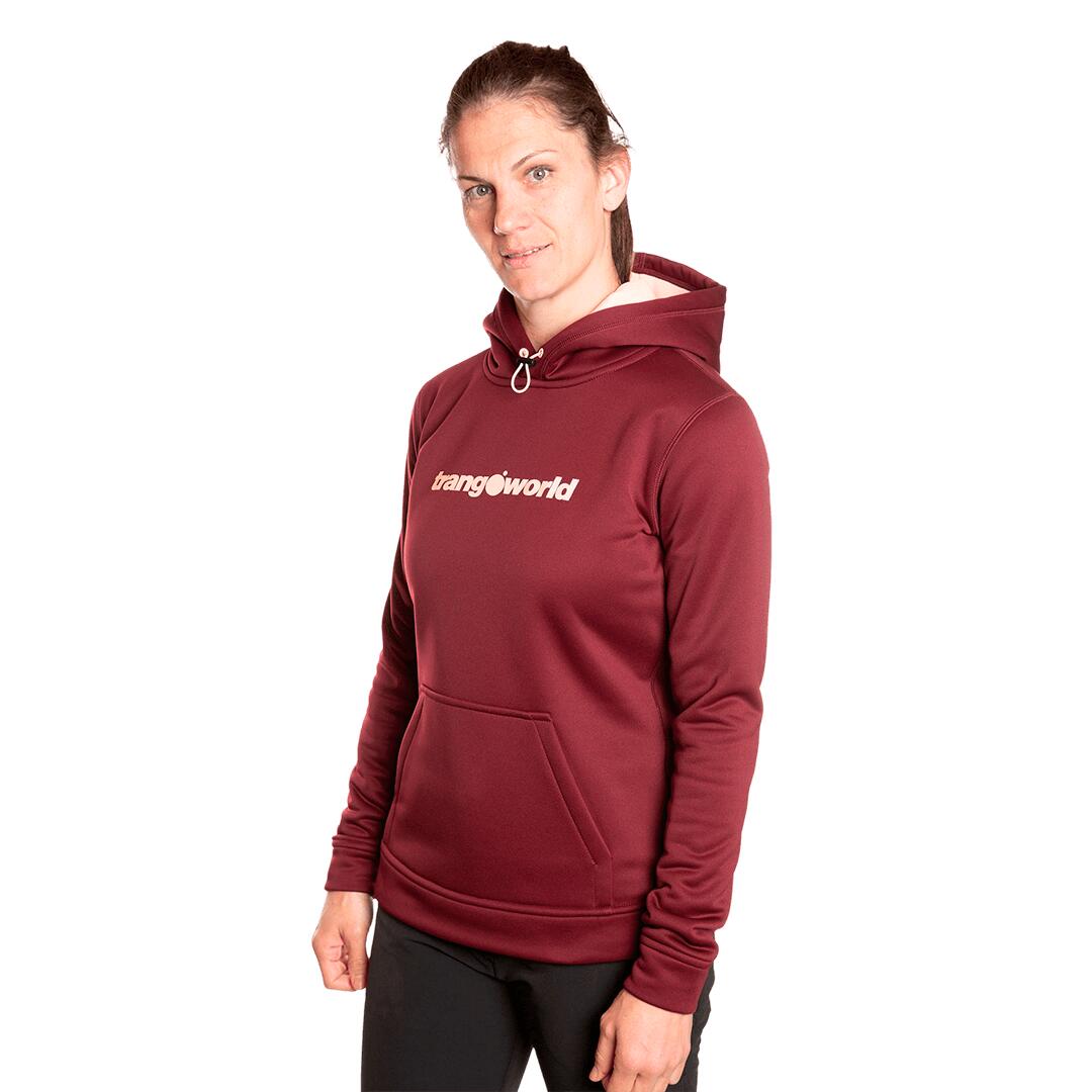 Sudadera para Mujer Trangoworld Poppi Marrón/Rosa 3/6