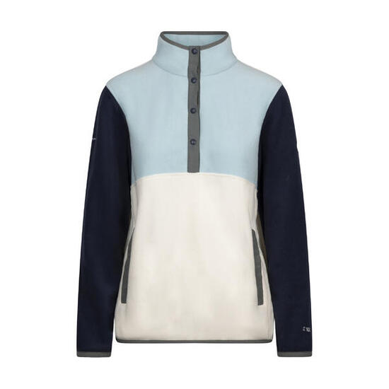 Felpa in pile Trespass GARZONI Donna bianca 100% poliestere