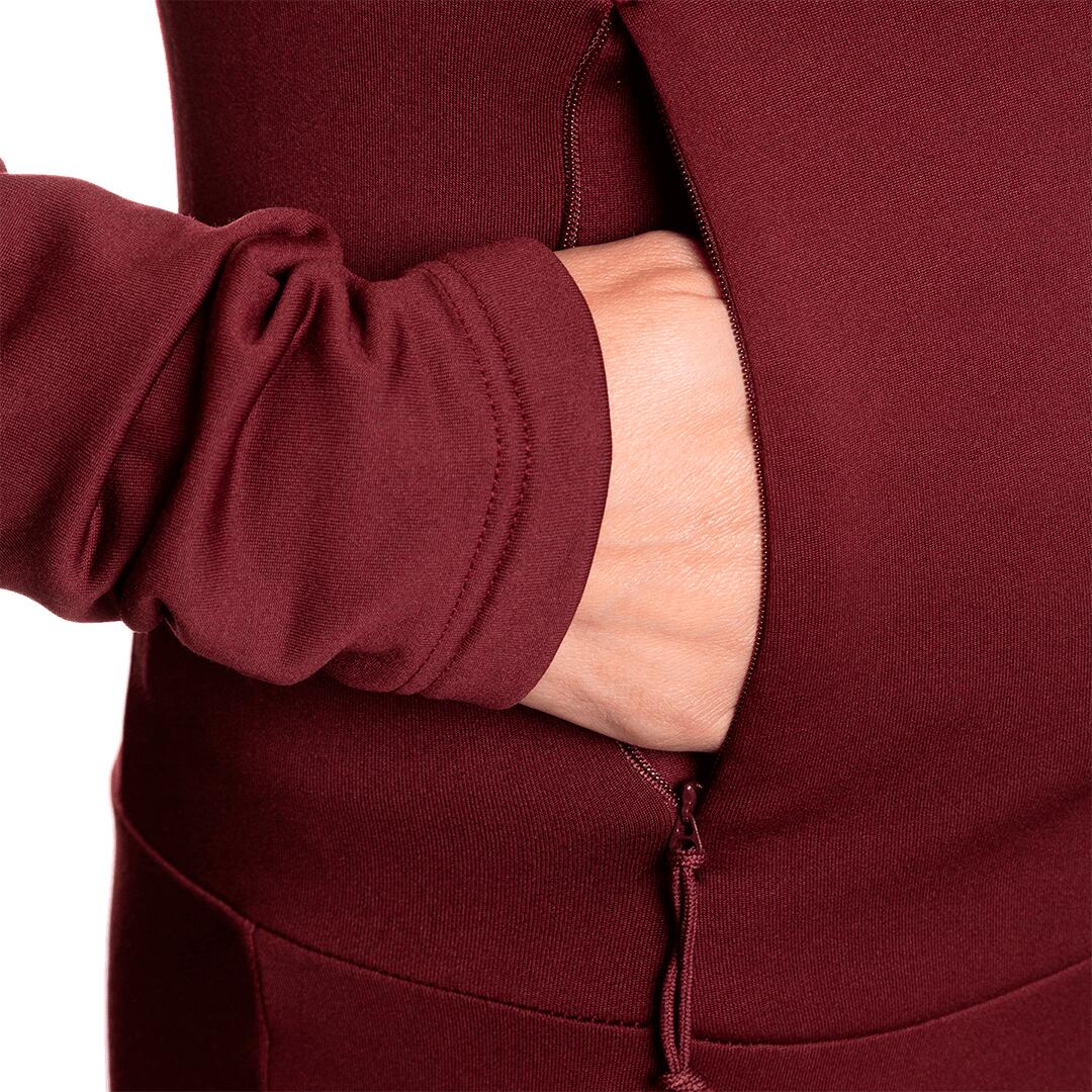 Veste polaire Hassela - Pourpre, Taille L 5/6