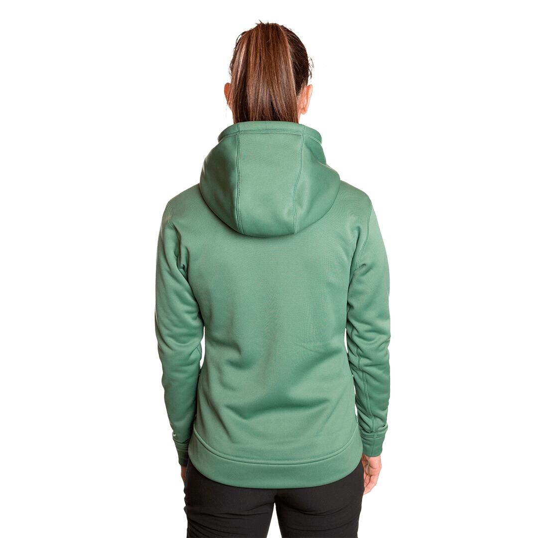 Sudadera con cremallera para Mujer Trangoworld Liena Verde/Rosa 4/6
