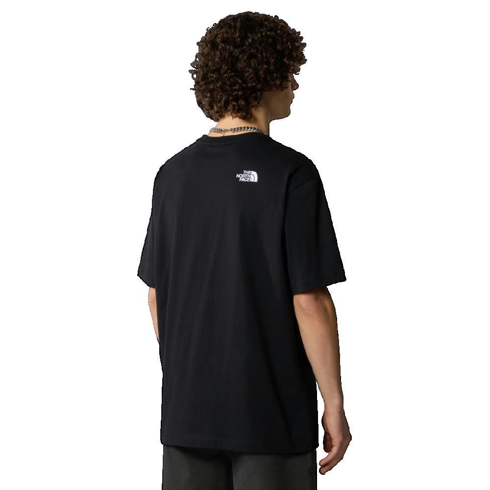 T-Shirt Homem The North Face S/S Essential Oversize Preto 3/3