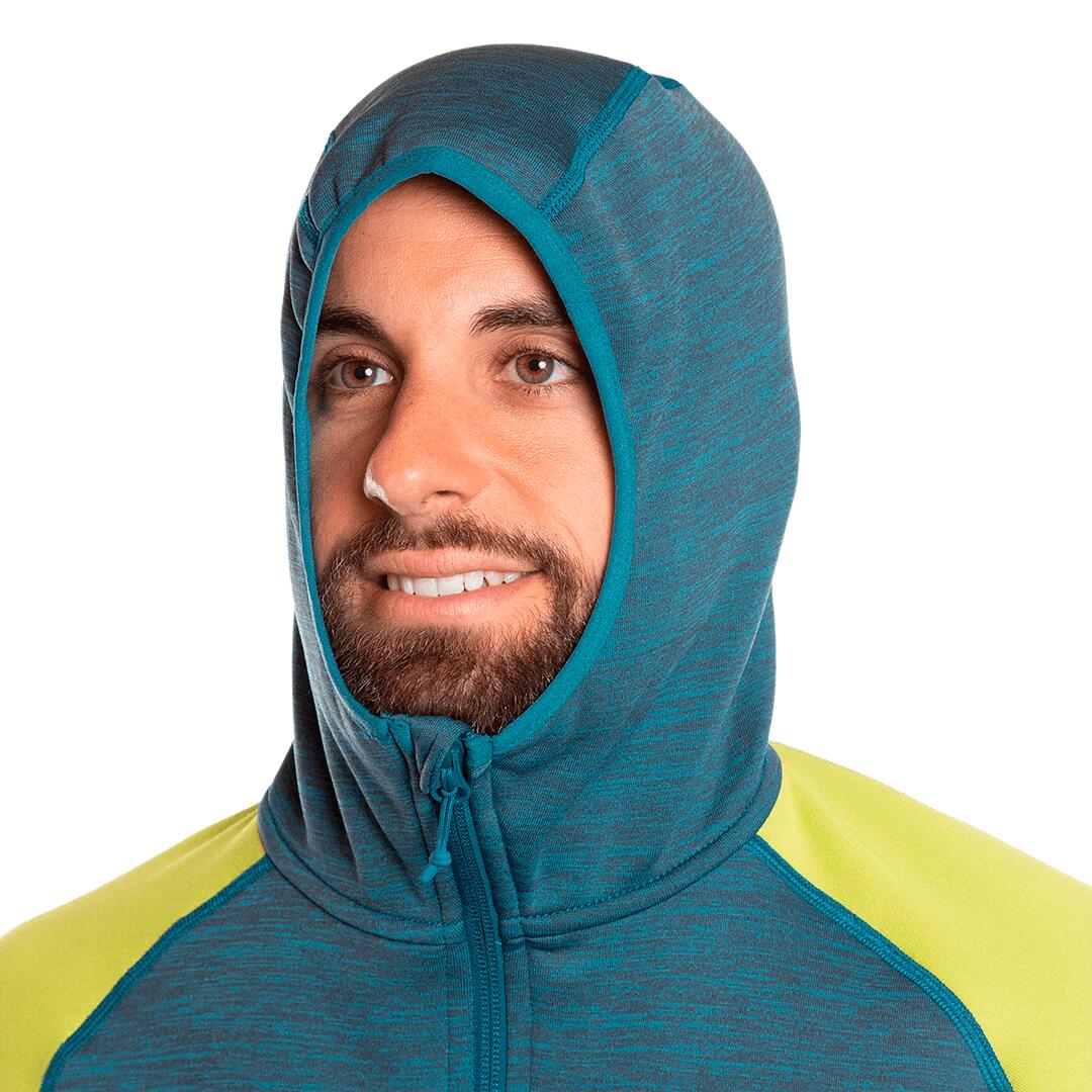 Forro polar para Hombre Trangoworld Rondas vd Azul/Verde/Gris 5/7