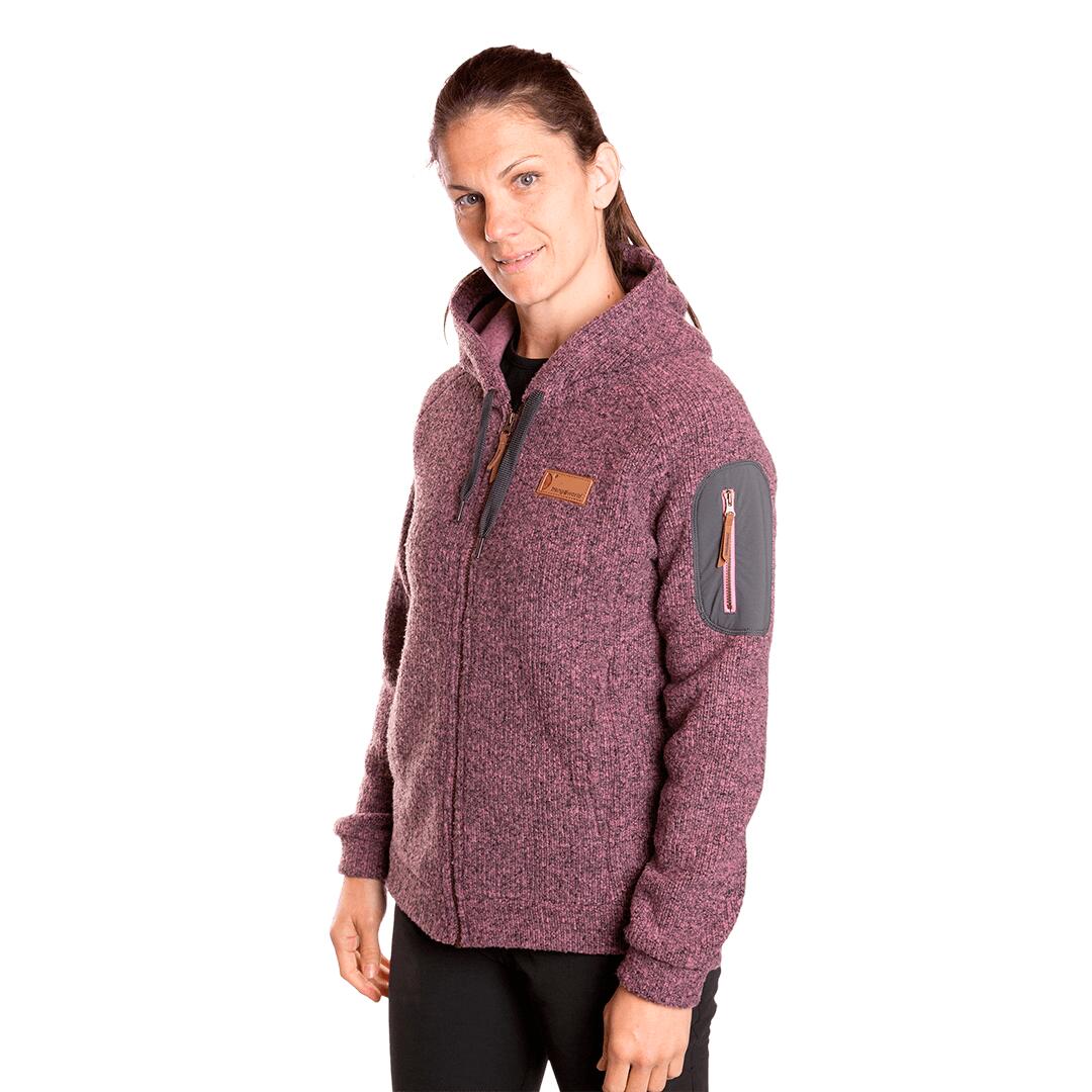 Forro polar para Mujer Trangoworld Gower Rosa/Gris 3/7