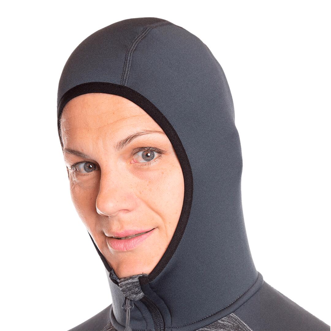Forro polar para Mujer Trangoworld Asiego vd Negro/Gris/Gris 7/7