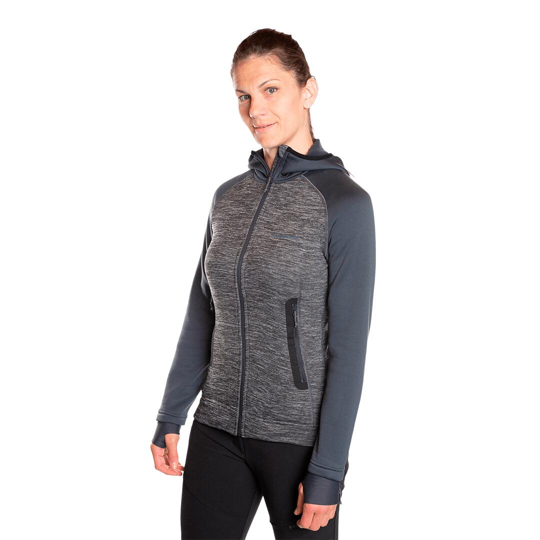 Forro polar para Mujer Trangoworld Asiego vd Negro/Gris/Gris 3/7