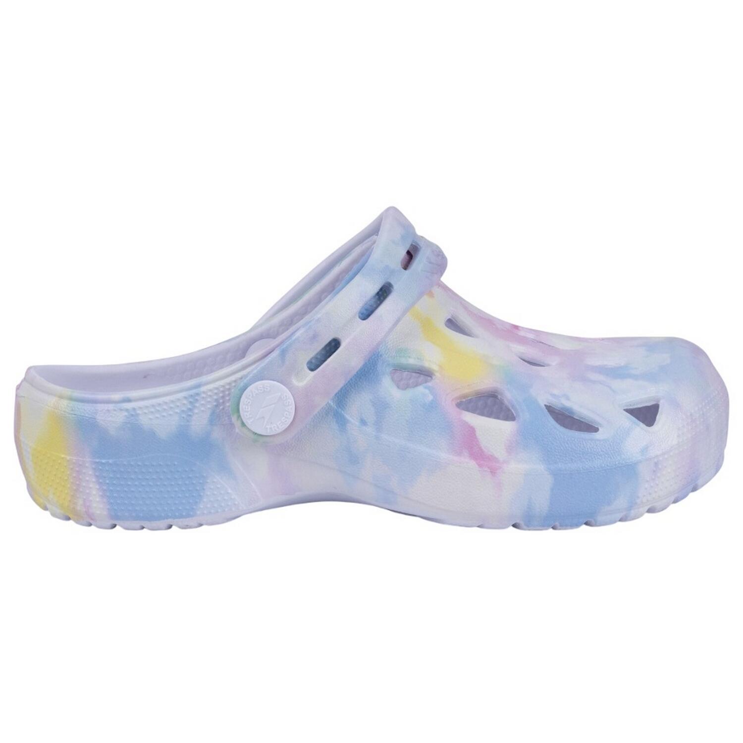 Childrens/Kids Madison Printed Sandals (Marshmallow) 4/6