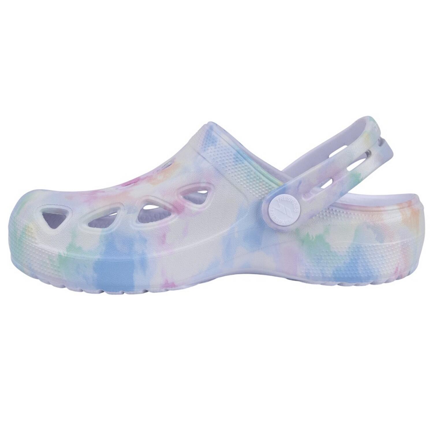Childrens/Kids Madison Printed Sandals (Marshmallow) 3/6