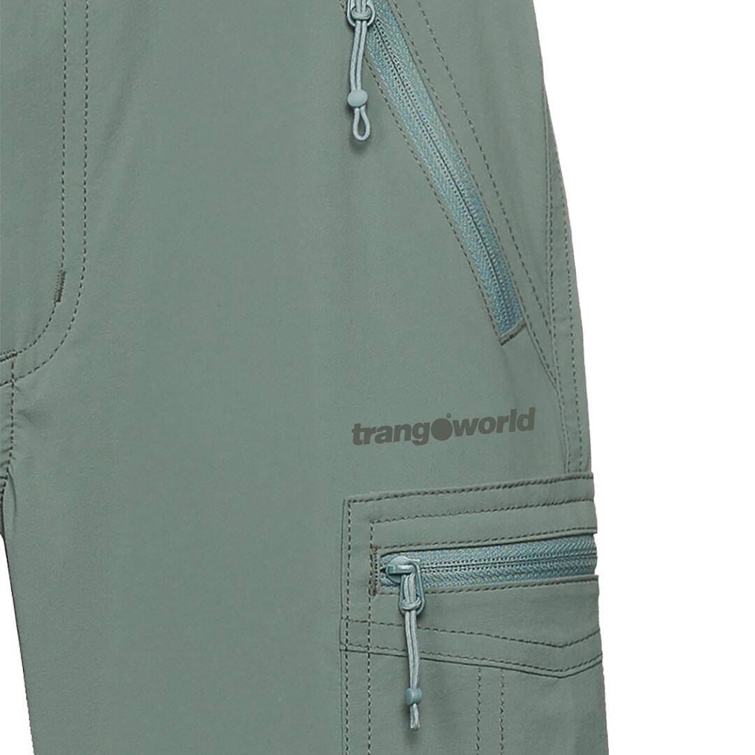 Pantalón para niños Trangoworld Lotta Verde/Gris 2/2