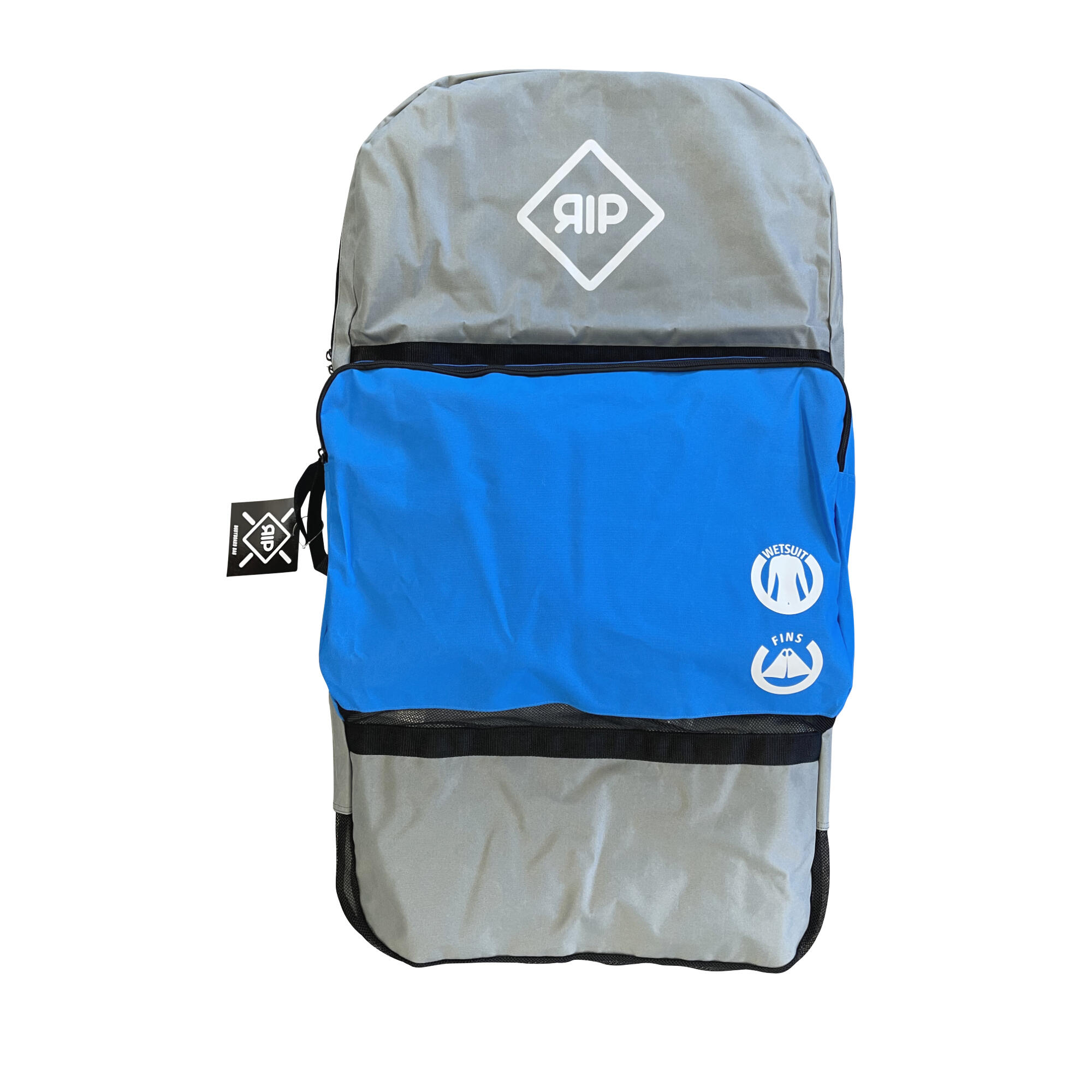 Rip bodyboard - capa para bodyboard - cinzento / azul