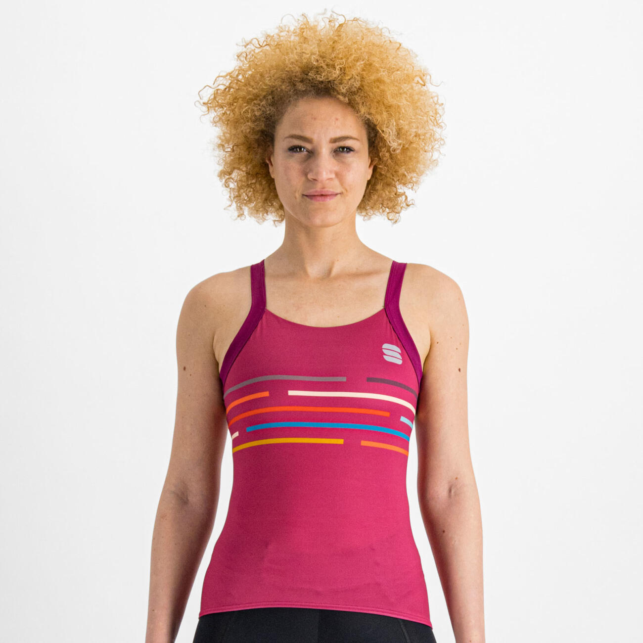 Sportful - Débardeur - Velodrome - T-shirt Crop Top - Violet - Decathlon