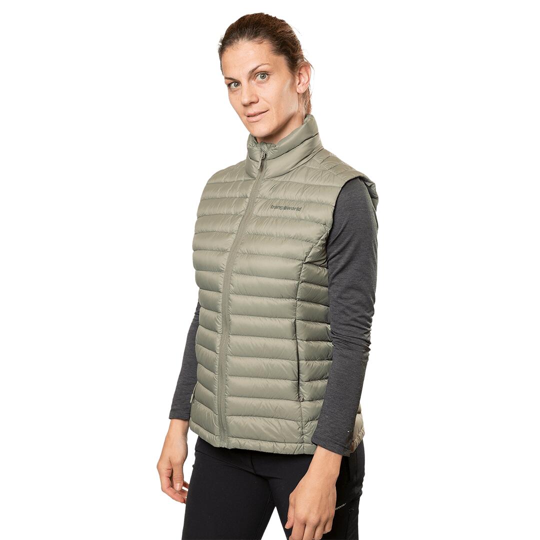 Chaleco para Mujer Trangoworld Saloria dc Verde 80g 600cuin 3/7