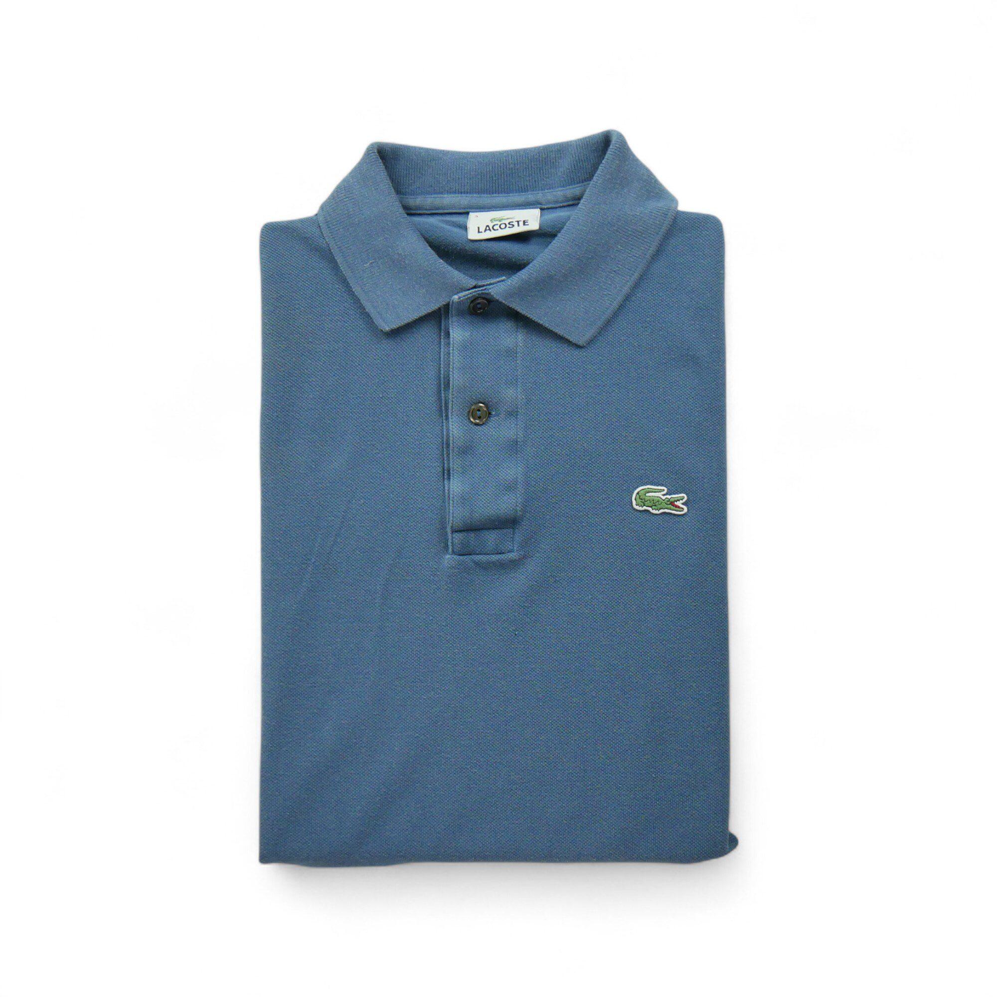 Segunda vida - camisa polo de manga curta azul para homem - em bom estado