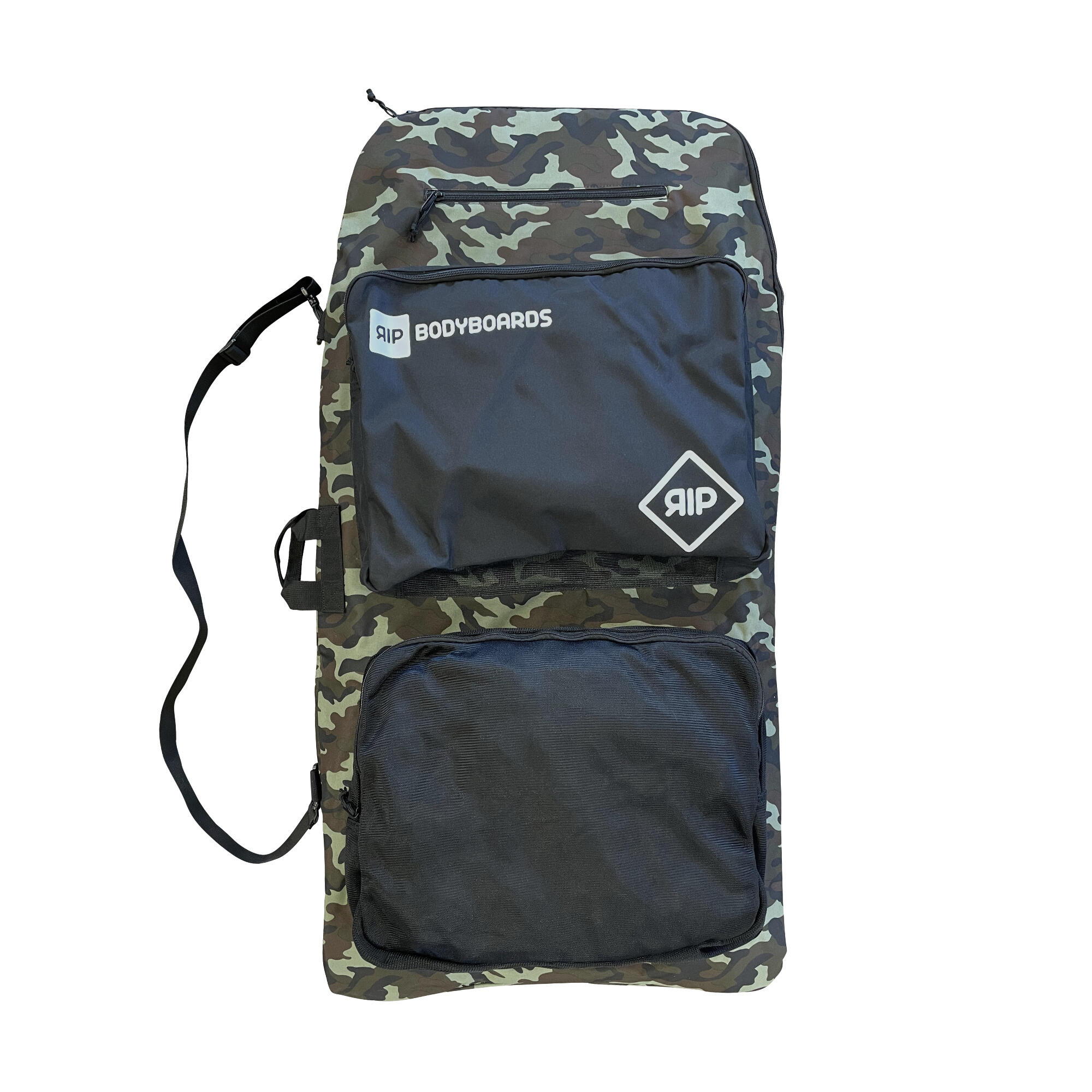 Rip bodyboard - capa bodyboard commando - camuflado verde