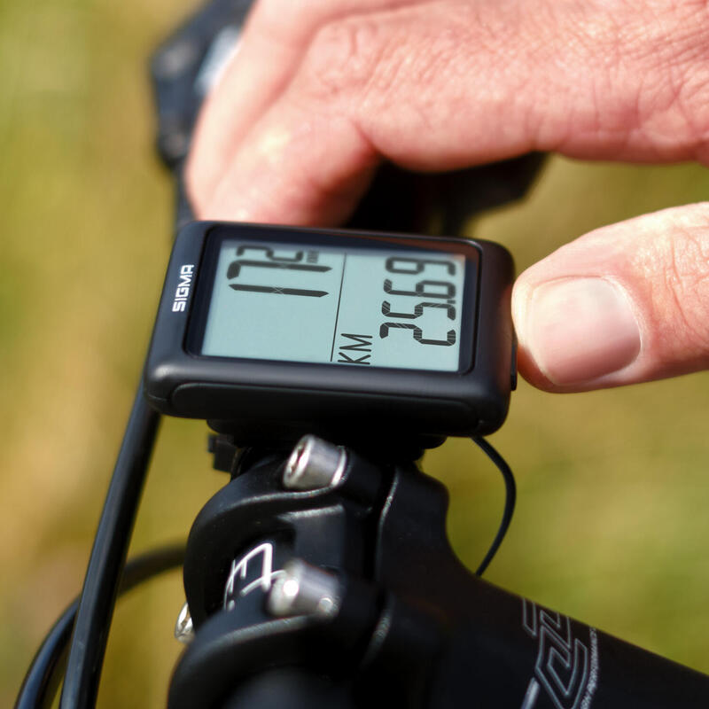 Calculator bicicletă Sigma-Sport BC 5.0 WR negru