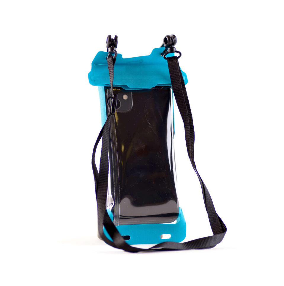 Wodoszczelne etui pokrowiec na telefon XL - Surf Logic - blue