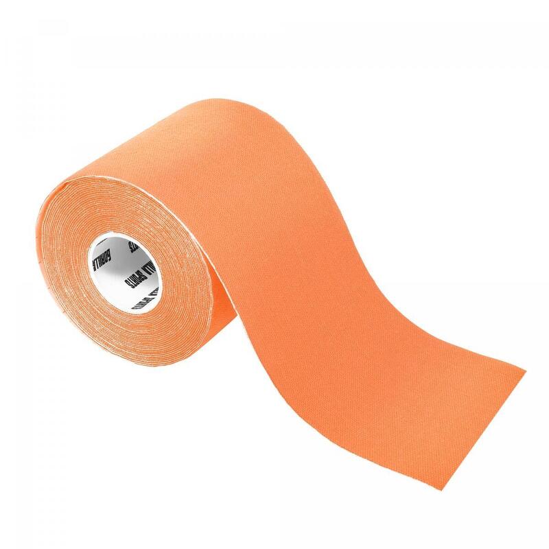 Gorilla Sports Kinesiologie tape - 7,5 cm breed - 1 rol - oranje