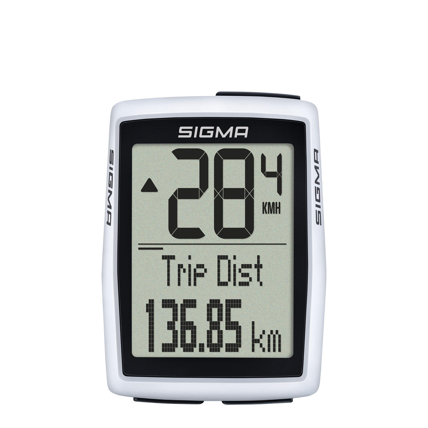 Sigma - Compteur Vélo Bc 12.0 Wr Filaire - Compteur Gps Vélo - Blanc|noir - Taille Unique - Decathlon