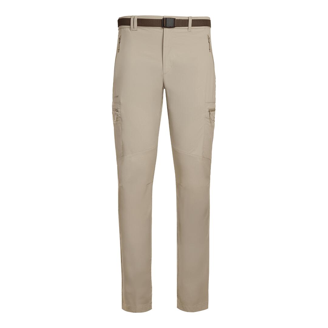 TRANGOWORLD Pantalón para Hombre Trangoworld Risco Marrón/Gris protección UV+50