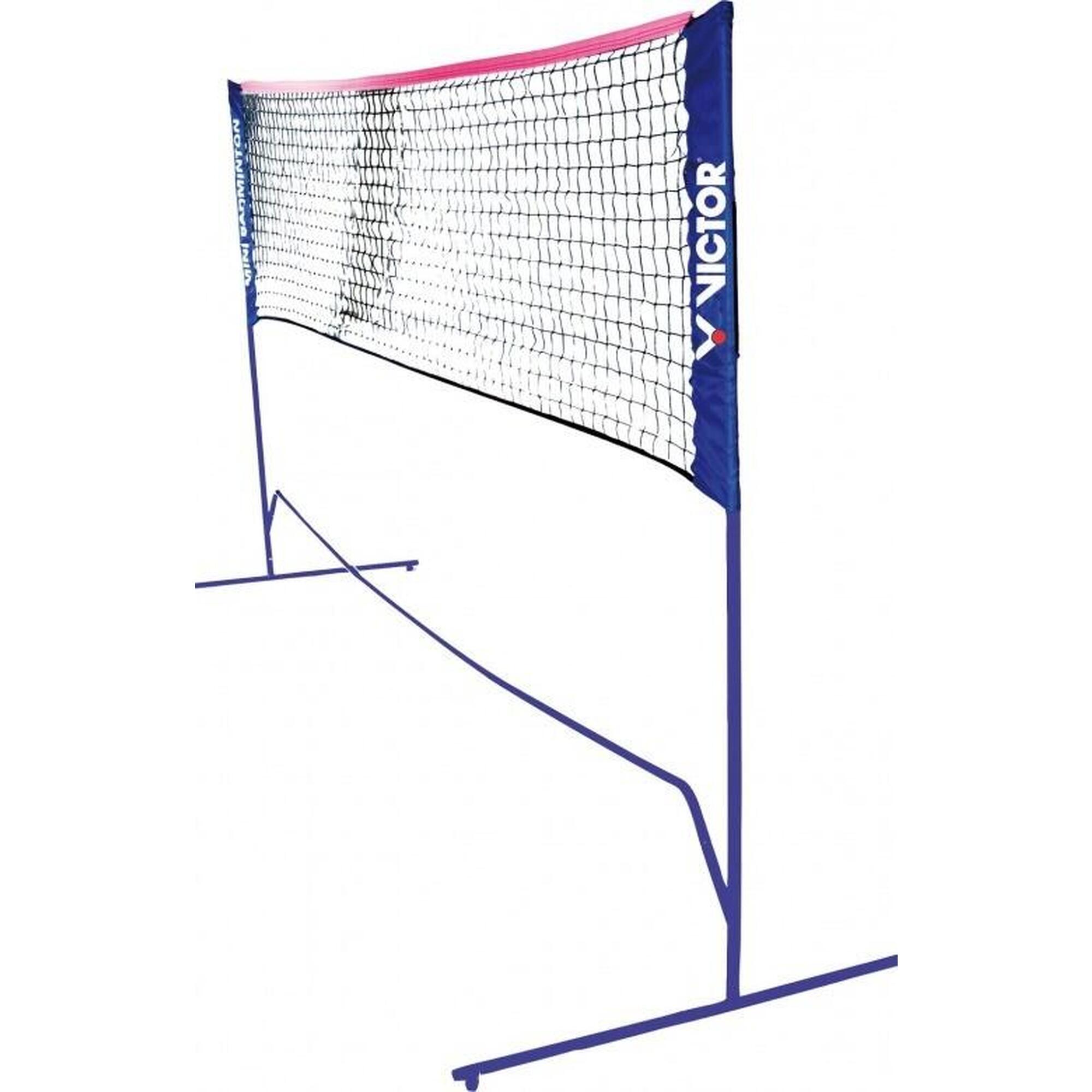 Victor - Filet De Badminton Mini Victor - Filet De Badminton - Bleu|multicolore - Taille Unique - Decathlon