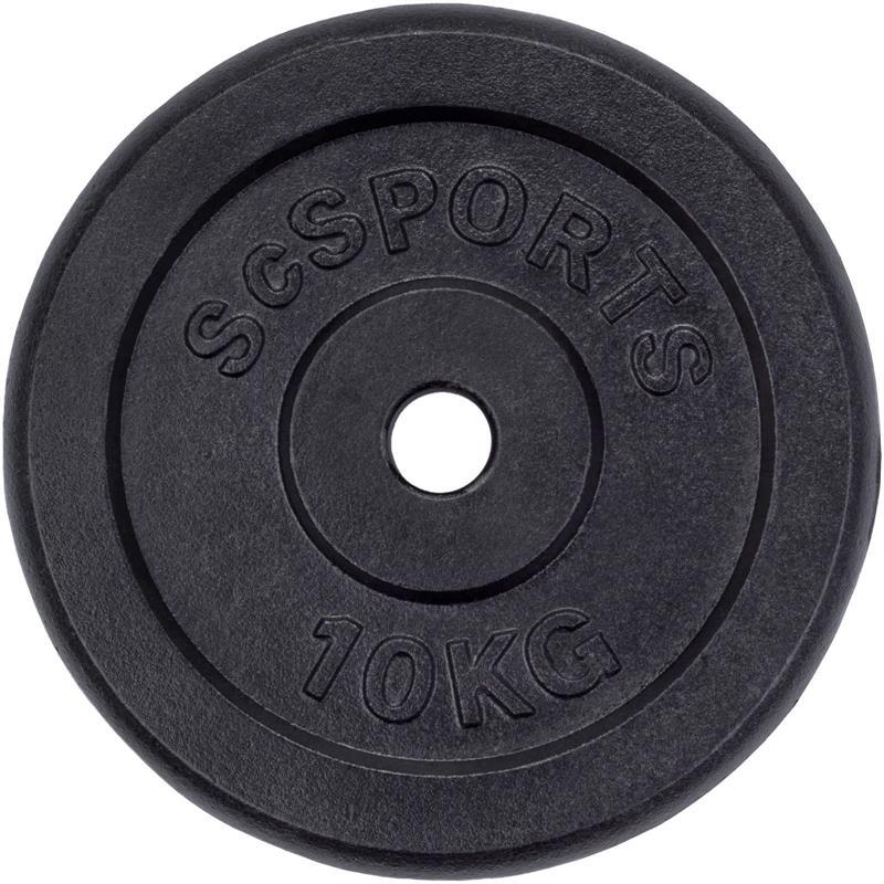 LOT DE DISQUES EN FONTE 31MM |SCSPORTS | MUSCULATION | POIDS AU CHOIX