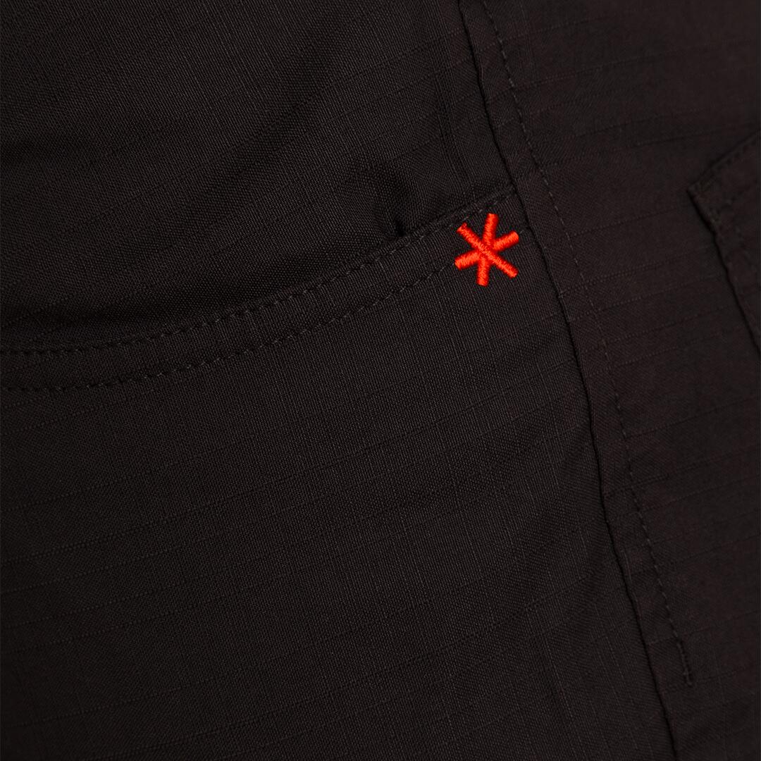 Bermuda para Hombre Trangoworld Maipo Negro 3/4