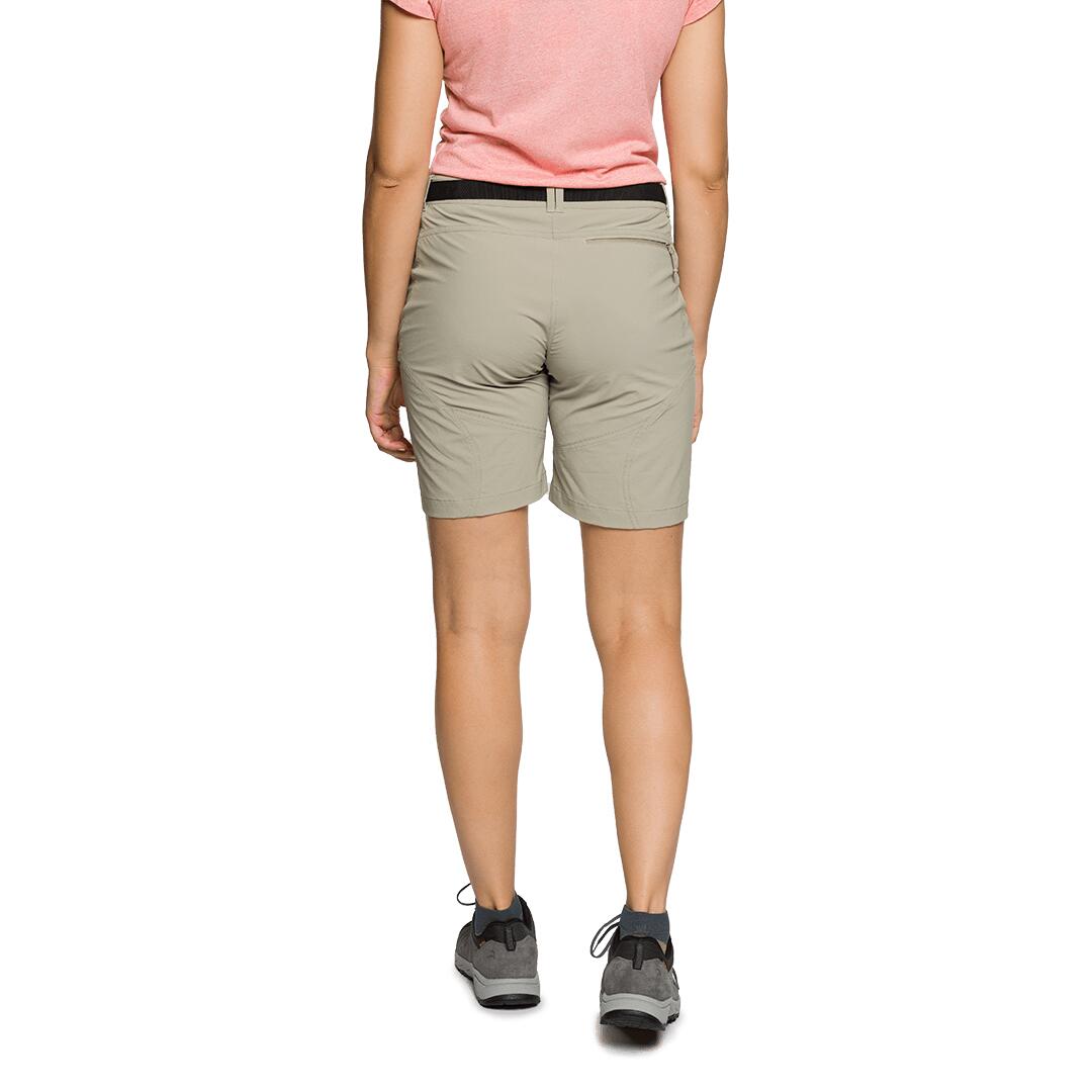 Pantalones cortos para Mujer Trangoworld Assy sf Marrón/Gris 3/4