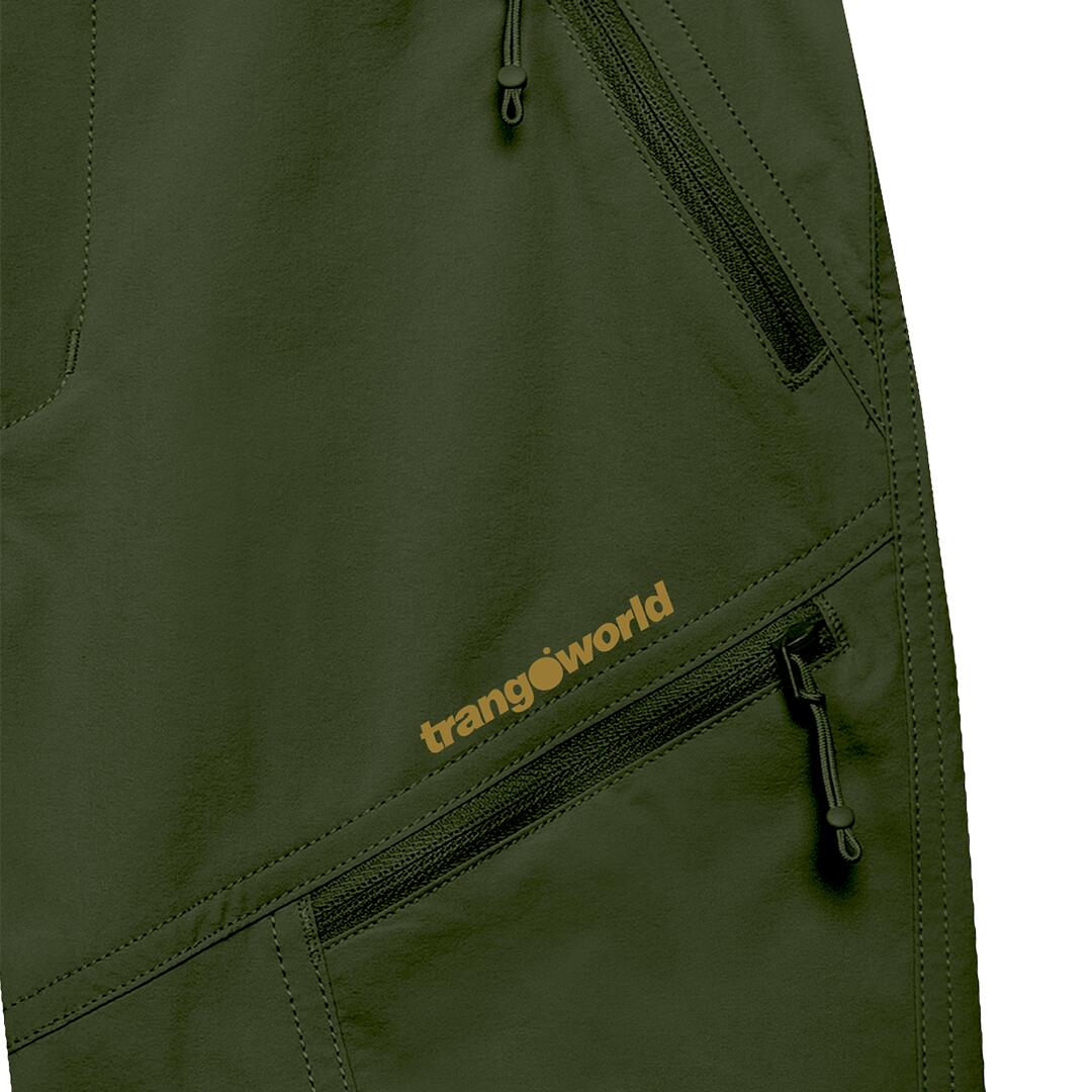 Pantalones cortos para niños Trangoworld Hurdes Verde 2/2