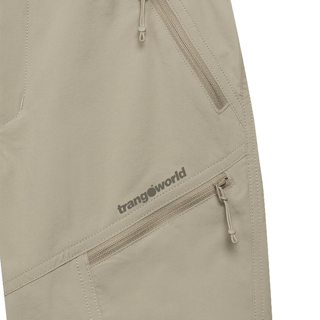 Pantalones cortos para niños Trangoworld Hurdes Marrón/Gris 2/2