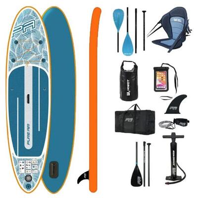 Compleet pakket peddel opblaasbare kajak aqua marina pure air 10.10 tot 2 person