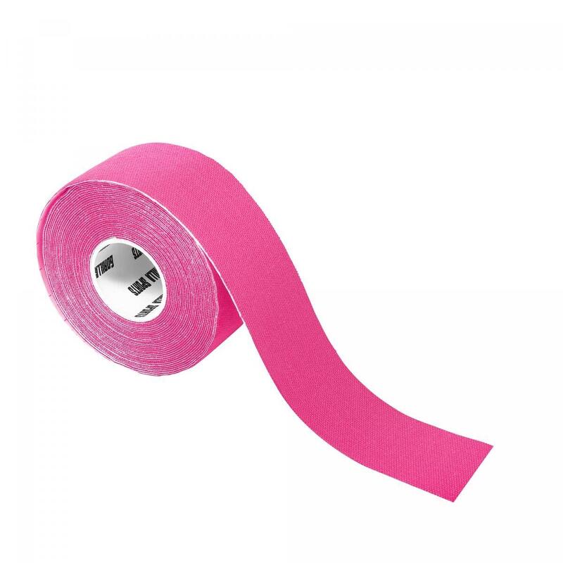 Gorilla Sports Kinesiologie tape - 2,5 cm breed - 1 rol - roze