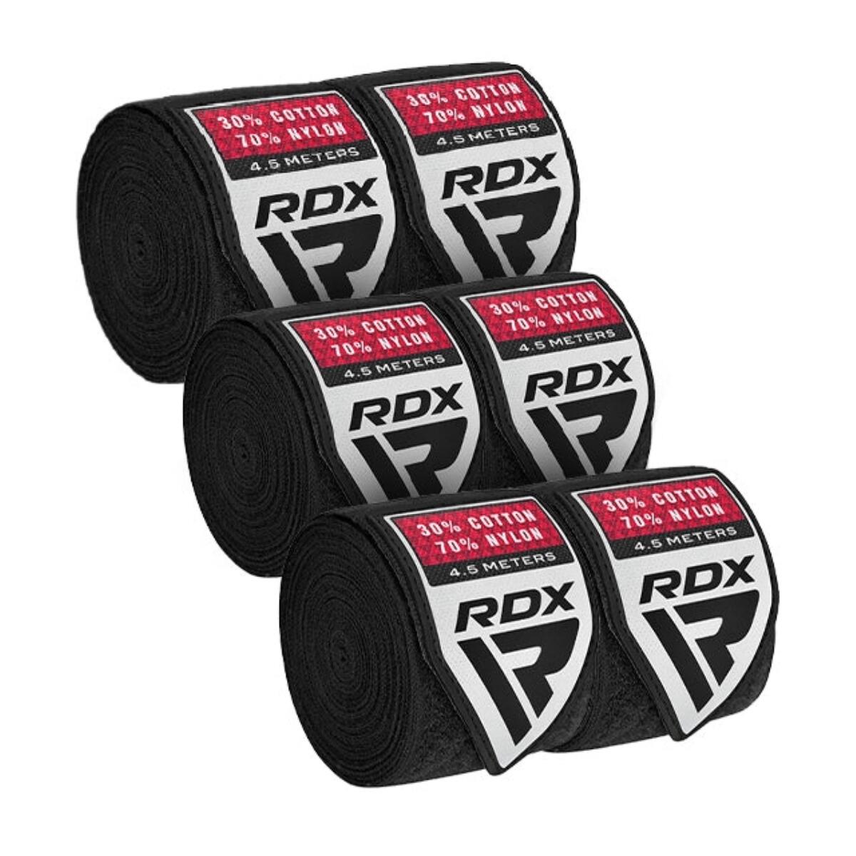 RDX SPORTS RDX Hand Wraps Combine Plus bandagens de boxe