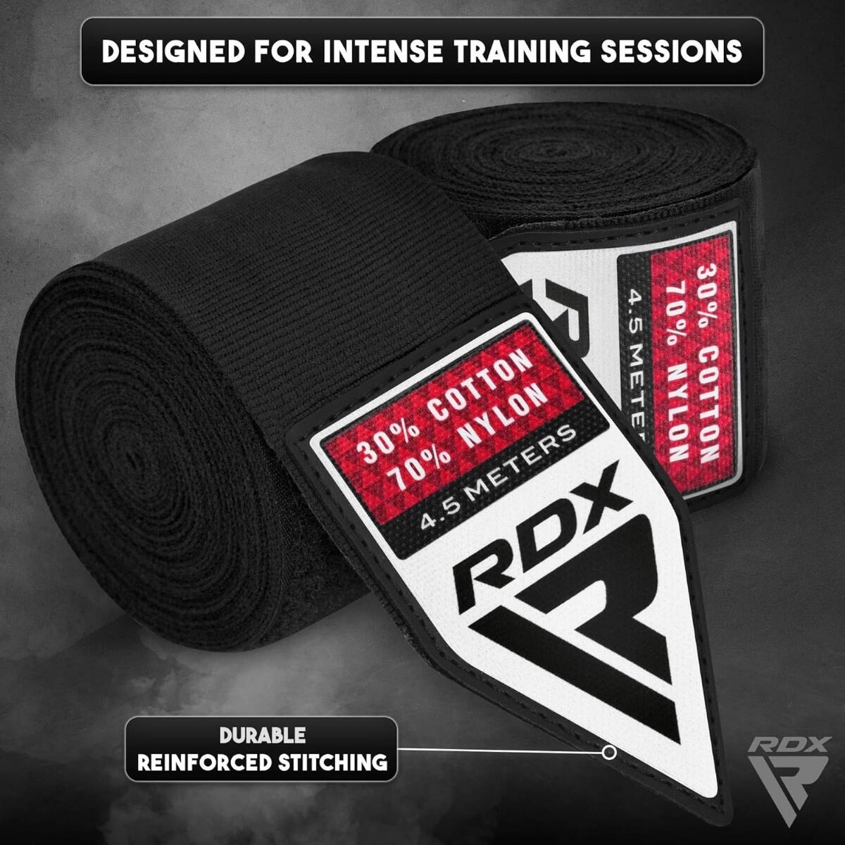 RDX RB Professional Boxing Hand Wraps Set – 3 Pairs 4/7