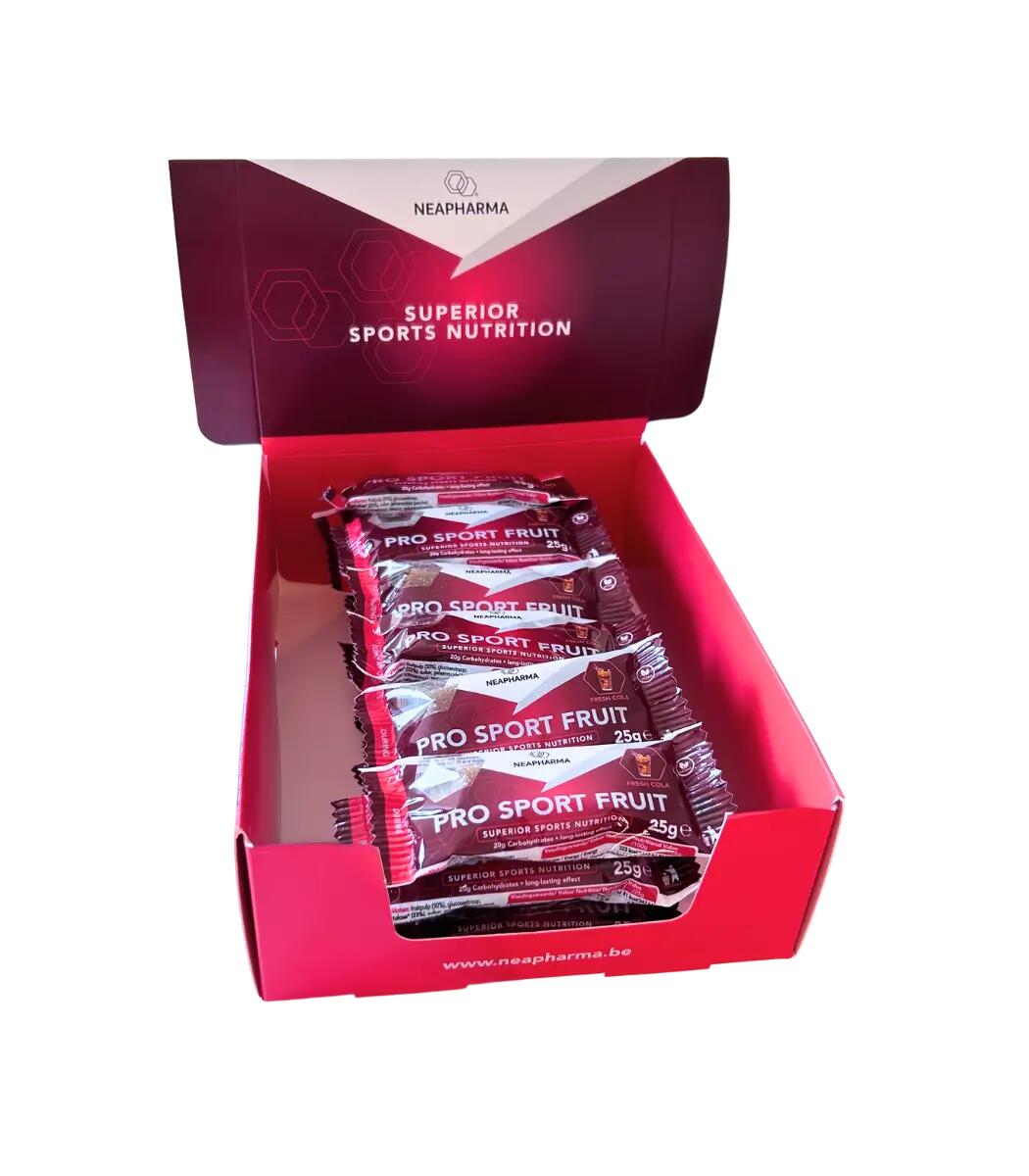 12 Bonbons énergétiques aux vrai fruits (cola) et l'isomaltulose. 100% vegan 2/4